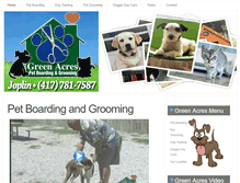 Tablet Screenshot of greenacresgetaway.com